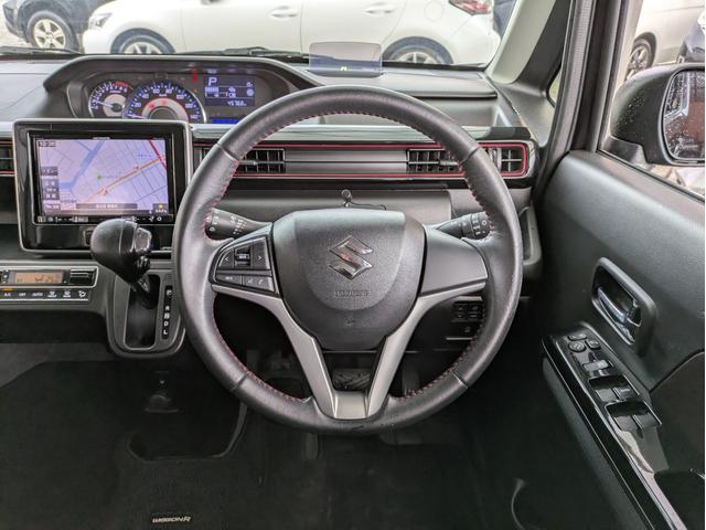 ワゴンＲスティングレー ハイブリッドＸ　社外ナビ　バックカメラ　Ｂｌｕｅｔｏｏｔｈオーディオ　フルセグＴＶ　諸突軽減ブレーキ　アイドリングストップ　ＥＴＣ　オートエアコン　スマートキー　Ｐスタート　ＬＥＤヘッド　フォグランプ　純正１４ＡＷ（16枚目）