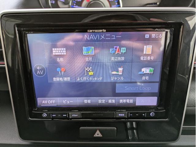 ワゴンＲスティングレー ハイブリッドＸ　社外ナビ　バックカメラ　Ｂｌｕｅｔｏｏｔｈオーディオ　フルセグＴＶ　諸突軽減ブレーキ　アイドリングストップ　ＥＴＣ　オートエアコン　スマートキー　Ｐスタート　ＬＥＤヘッド　フォグランプ　純正１４ＡＷ（19枚目）