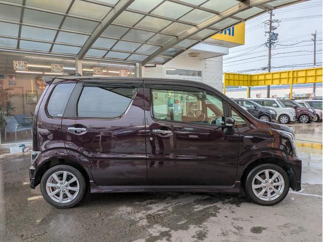 ワゴンＲスティングレー ハイブリッドＸ　社外ナビ　バックカメラ　Ｂｌｕｅｔｏｏｔｈオーディオ　フルセグＴＶ　諸突軽減ブレーキ　アイドリングストップ　ＥＴＣ　オートエアコン　スマートキー　Ｐスタート　ＬＥＤヘッド　フォグランプ　純正１４ＡＷ（36枚目）