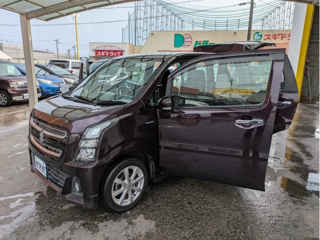 ワゴンＲスティングレー ハイブリッドＸ　社外ナビ　バックカメラ　Ｂｌｕｅｔｏｏｔｈオーディオ　フルセグＴＶ　諸突軽減ブレーキ　アイドリングストップ　ＥＴＣ　オートエアコン　スマートキー　Ｐスタート　ＬＥＤヘッド　フォグランプ　純正１４ＡＷ（51枚目）