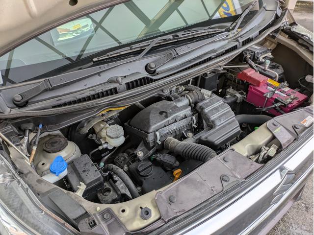 ワゴンＲスティングレー ハイブリッドＸ　社外ナビ　バックカメラ　Ｂｌｕｅｔｏｏｔｈオーディオ　フルセグＴＶ　諸突軽減ブレーキ　アイドリングストップ　ＥＴＣ　オートエアコン　スマートキー　Ｐスタート　ＬＥＤヘッド　フォグランプ　純正１４ＡＷ（61枚目）