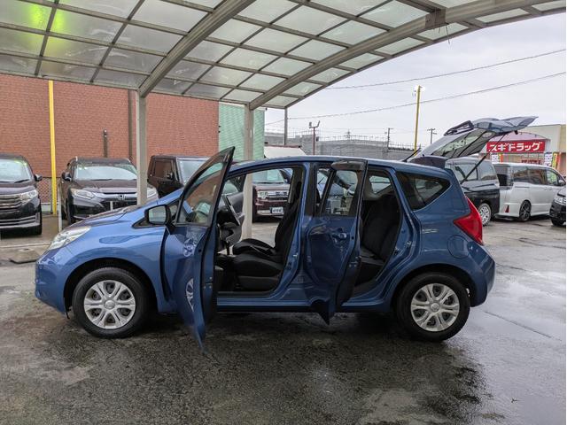 ノート Ｘ　ＤＩＧ－Ｓ　Ｖセレクション＋セーフティ　純正ＳＤナビ　フルセグＴＶ　アラウンドビューモニタ　Ｂｌｕｅｔｏｏｔｈオーディオ　ＣＤ／ＤＶＤ再生　アイドリングストップ　オートエアコン　ＥＴＣ　スマートキー　プッシュスタート　ウインカーミラー（53枚目）