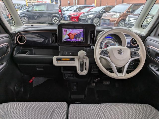 ワゴンRスマイル ハイブリッドX 純正SDナビ BTオーディオ ETC バックカメラ USB入力端子 両側電動スライドドア 追従クルコン 障害物センサー 車線逸脱警報装置 オートライト LEDヘッドライト オートマチックハイビーム(7枚目)