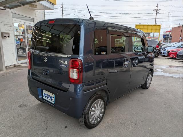 ワゴンRスマイル ハイブリッドX 純正SDナビ BTオーディオ ETC バックカメラ USB入力端子 両側電動スライドドア 追従クルコン 障害物センサー 車線逸脱警報装置 オートライト LEDヘッドライト オートマチックハイビーム(44枚目)