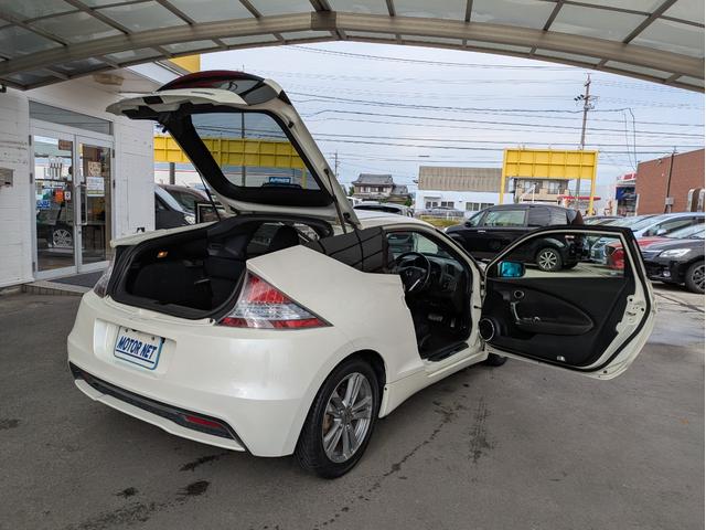 CR-Z α 純正HDDナビ ETC バックカメラ USB入力端子 ワンセグTV CD/DVD再生 オートライト HIDヘッドライト フロントフォグランプ クルーズコントロール パドルシフト スマートキー(57枚目)