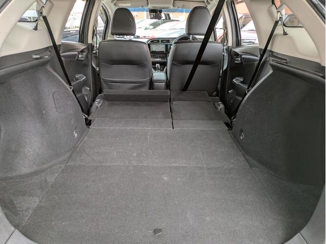 シャトル ハイブリッドX 社外HDDナビ BTオーディオ ETC バックカメラ USB入力端子 フルセグTV 衝突軽減ブレーキ クルーズコントロール ハーフレザーシート オートライト LEDヘッドライト パドルシフト(13枚目)