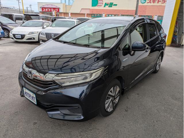 シャトル ハイブリッドX 社外HDDナビ BTオーディオ ETC バックカメラ USB入力端子 フルセグTV 衝突軽減ブレーキ クルーズコントロール ハーフレザーシート オートライト LEDヘッドライト パドルシフト(35枚目)