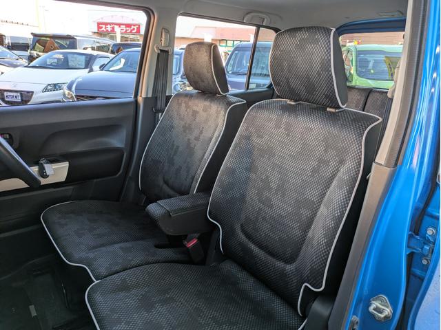 ハスラー Ｇ　社外メモリーナビ　ＢＴオーディオ　ＥＴＣ　バックカメラ　ＵＳＢ入力端子　衝突軽減ブレーキ　車線逸脱警報装置　アイドリングストップ　ベンチシート　シートヒーター　プッシュスタート　ステアリングリモコン（11枚目）