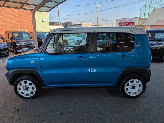 ハスラー Ｇ　社外メモリーナビ　ＢＴオーディオ　ＥＴＣ　バックカメラ　ＵＳＢ入力端子　衝突軽減ブレーキ　車線逸脱警報装置　アイドリングストップ　ベンチシート　シートヒーター　プッシュスタート　ステアリングリモコン（34枚目）