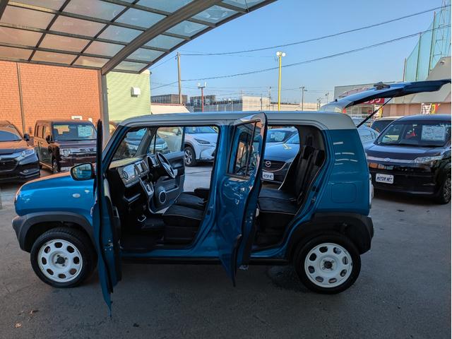 ハスラー Ｇ　社外メモリーナビ　ＢＴオーディオ　ＥＴＣ　バックカメラ　ＵＳＢ入力端子　衝突軽減ブレーキ　車線逸脱警報装置　アイドリングストップ　ベンチシート　シートヒーター　プッシュスタート　ステアリングリモコン（48枚目）