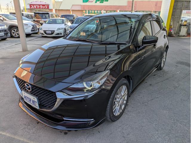 ＭＡＺＤＡ２ １５Ｓ　Ｌパッケージ　純正ＳＤナビ　ＢＴオーディオ　ＥＴＣ　全周囲・バックカメラ　サイド・フロントカメラ　ＵＳＢ入力端子　障害物センサー　車線逸脱警報　衝突軽減ブレーキ　オートライト　ＬＥＤヘッドライト　シートヒーター（38枚目）