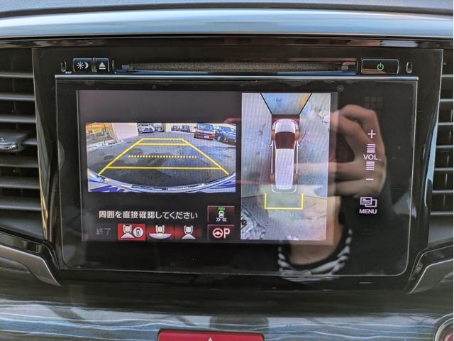 オデッセイ アブソルート・ＥＸホンダセンシング　純正ナビ　ＢＴオーディオ　全周囲・バックカメラ　ＥＴＣ　後席モニター　ＵＳＢ入力端子　追従クルコン　衝突軽減ブレーキ　車線逸脱警報　ハーフレザーシート　フルエアロ　オートライト　両側電動スライドドア（23枚目）