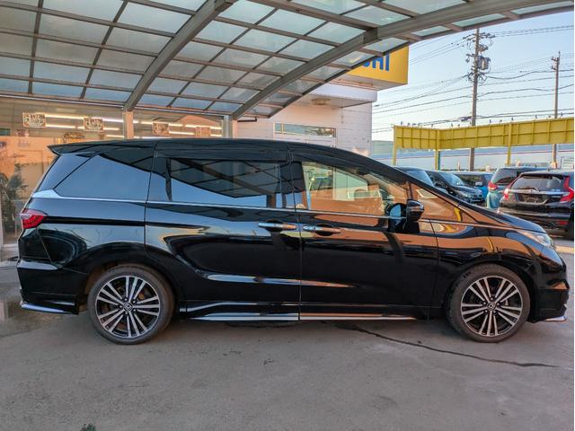 オデッセイ アブソルート・ＥＸホンダセンシング　純正ナビ　ＢＴオーディオ　全周囲・バックカメラ　ＥＴＣ　後席モニター　ＵＳＢ入力端子　追従クルコン　衝突軽減ブレーキ　車線逸脱警報　ハーフレザーシート　フルエアロ　オートライト　両側電動スライドドア（39枚目）