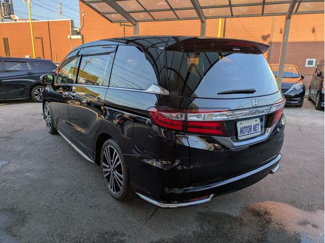 オデッセイ アブソルート・ＥＸホンダセンシング　純正ナビ　ＢＴオーディオ　全周囲・バックカメラ　ＥＴＣ　後席モニター　ＵＳＢ入力端子　追従クルコン　衝突軽減ブレーキ　車線逸脱警報　ハーフレザーシート　フルエアロ　オートライト　両側電動スライドドア（42枚目）