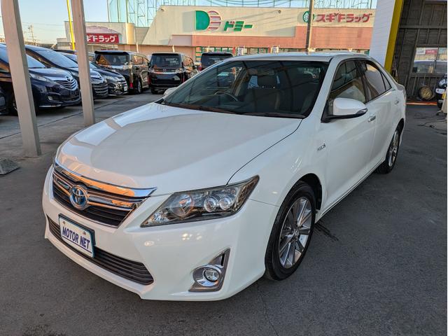 カムリ ハイブリッド　Ｇパッケージ・プレミアムブラック　純正ＳＤナビ　ＢＴオーディオ　ＥＴＣ　バックカメラ　フルセグＴＶ　電動シート　ハーフレザーシート　オートライト　ＬＥＤヘッドライト　オートクルコン　プッシュスタート　純正１７インチＡＷ　フロントフォグ（34枚目）