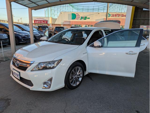 カムリ ハイブリッド　Ｇパッケージ・プレミアムブラック　純正ＳＤナビ　ＢＴオーディオ　ＥＴＣ　バックカメラ　フルセグＴＶ　電動シート　ハーフレザーシート　オートライト　ＬＥＤヘッドライト　オートクルコン　プッシュスタート　純正１７インチＡＷ　フロントフォグ（53枚目）