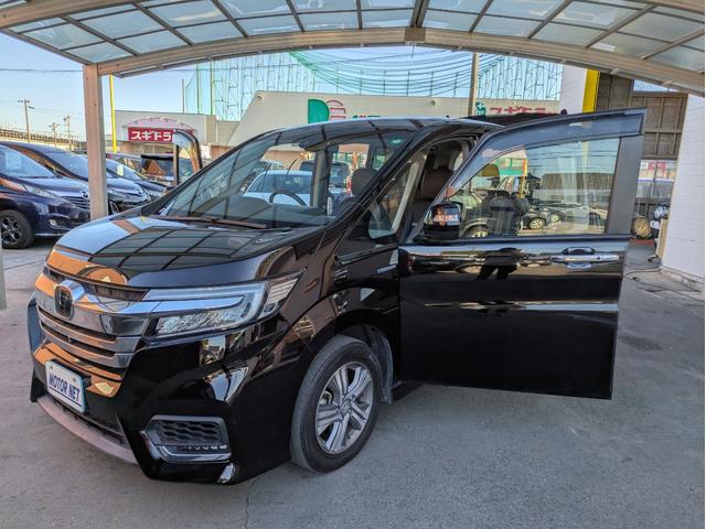 ステップワゴンスパーダ スパーダハイブリッド　Ｇ・ＥＸ　ホンダセンシング　純正ＳＤナビ　ＢＴオーディオ　ＵＳＢ入力端子　後席モニター　ＥＴＣ　全周囲・バックカメラ　　シートヒーター　ハーフレザーシート　オートライト　両側電動スライドドア　追従クルコン　車線逸脱警報装置（59枚目）