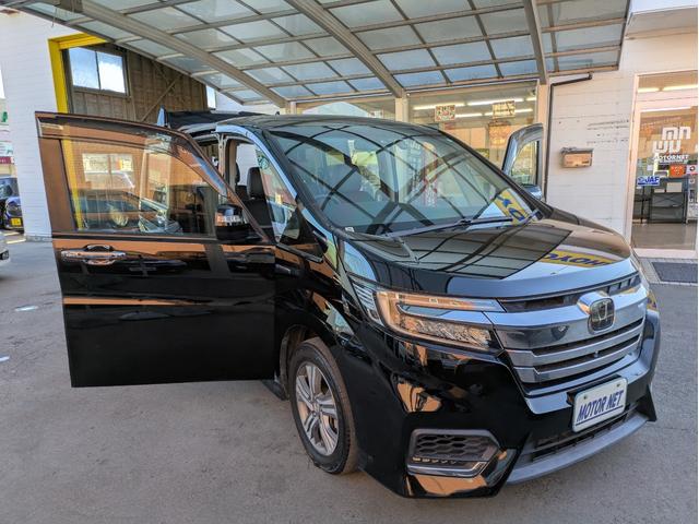 ステップワゴンスパーダ スパーダハイブリッド　Ｇ・ＥＸ　ホンダセンシング　純正ＳＤナビ　ＢＴオーディオ　ＵＳＢ入力端子　後席モニター　ＥＴＣ　全周囲・バックカメラ　　シートヒーター　ハーフレザーシート　オートライト　両側電動スライドドア　追従クルコン　車線逸脱警報装置（61枚目）