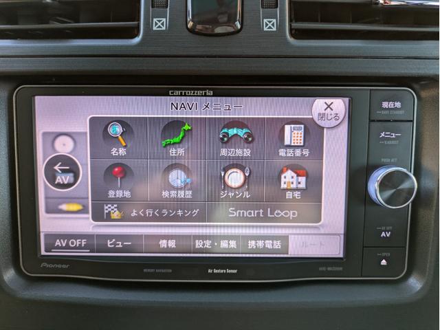 マークＸジオ エアリアル　社外メモリーナビ　ＢＴオーディオ　サイド・バックカメラ　ＣＤ／ＤＶＤ再生　フルセグＴＶ　３列シート７人乗り　オートライト　ＨＩＤヘッドライト　フロントフォグ　ステアリングリモコン　　プッシュスタート（22枚目）