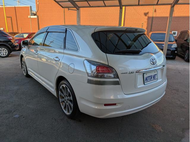 マークＸジオ エアリアル　社外メモリーナビ　ＢＴオーディオ　サイド・バックカメラ　ＣＤ／ＤＶＤ再生　フルセグＴＶ　３列シート７人乗り　オートライト　ＨＩＤヘッドライト　フロントフォグ　ステアリングリモコン　　プッシュスタート（36枚目）