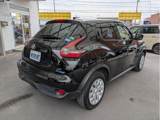 ジューク １５ＲＸ　純正ＳＤナビ　ＢＴオーディオ　ＥＴＣ　バックカメラ　フルセグＴＶ　ＣＤ再生　スマートキー　プッシュスタート　フロントフォグランプ　アイドリングストップ　ウィンカーミラー（35枚目）