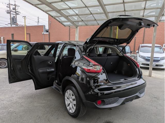 ジューク １５ＲＸ　純正ＳＤナビ　ＢＴオーディオ　ＥＴＣ　バックカメラ　フルセグＴＶ　ＣＤ再生　スマートキー　プッシュスタート　フロントフォグランプ　アイドリングストップ　ウィンカーミラー（54枚目）