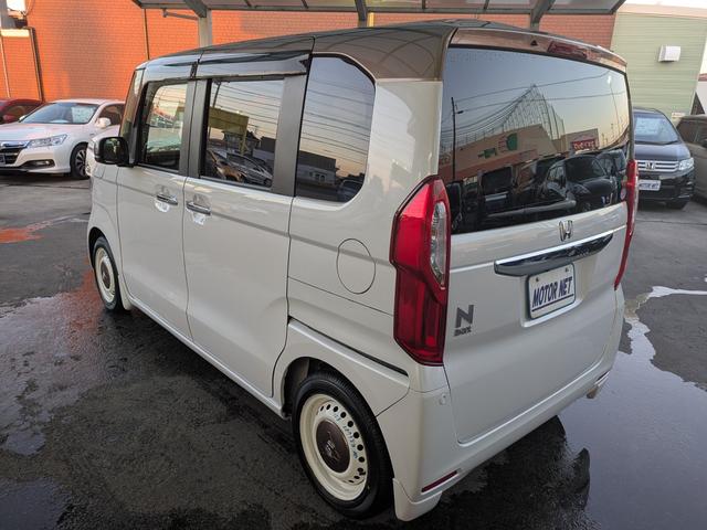 N-BOX G・Lターボホンダセンシングカッパーブラウンスタイル 純正ナビ BTオーディオ 新品タイヤ USB入力端子 ETC 両側電動スライドドア 追従クルコン 車線逸脱警報 衝突軽減ブレーキ オートライト LEDヘッドライト ターボ オートマチックハイビーム(39枚目)