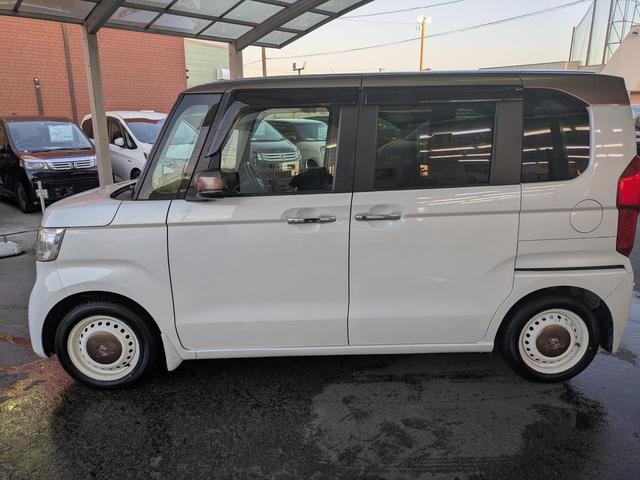 N-BOX G・Lターボホンダセンシングカッパーブラウンスタイル 純正ナビ BTオーディオ 新品タイヤ USB入力端子 ETC 両側電動スライドドア 追従クルコン 車線逸脱警報 衝突軽減ブレーキ オートライト LEDヘッドライト ターボ オートマチックハイビーム(40枚目)