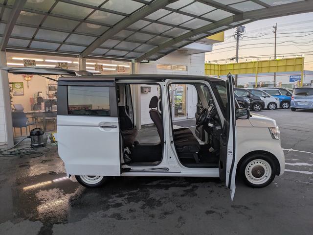 N-BOX G・Lターボホンダセンシングカッパーブラウンスタイル 純正ナビ BTオーディオ 新品タイヤ USB入力端子 ETC 両側電動スライドドア 追従クルコン 車線逸脱警報 衝突軽減ブレーキ オートライト LEDヘッドライト ターボ オートマチックハイビーム(48枚目)