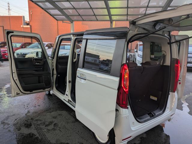 N-BOX G・Lターボホンダセンシングカッパーブラウンスタイル 純正ナビ BTオーディオ 新品タイヤ USB入力端子 ETC 両側電動スライドドア 追従クルコン 車線逸脱警報 衝突軽減ブレーキ オートライト LEDヘッドライト ターボ オートマチックハイビーム(51枚目)