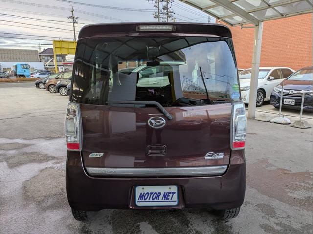 タントエグゼ カスタムG 社外SDナビ フルセグTV CD/DVD再生 スマートキー アイドリングストップ 純正14インチAW HIDヘッドライト フロントフォグランプ フルフラットシート ウィンカーミラー(32枚目)