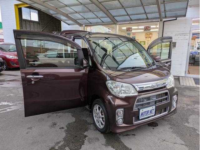 タントエグゼ カスタムG 社外SDナビ フルセグTV CD/DVD再生 スマートキー アイドリングストップ 純正14インチAW HIDヘッドライト フロントフォグランプ フルフラットシート ウィンカーミラー(48枚目)