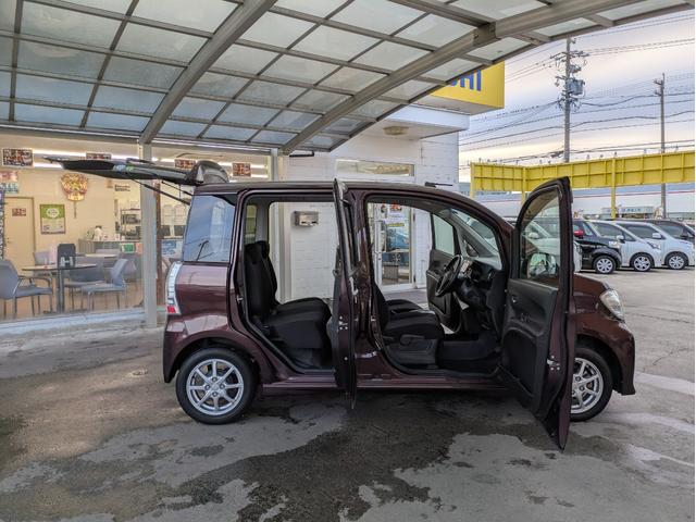 タントエグゼ カスタムG 社外SDナビ フルセグTV CD/DVD再生 スマートキー アイドリングストップ 純正14インチAW HIDヘッドライト フロントフォグランプ フルフラットシート ウィンカーミラー(49枚目)