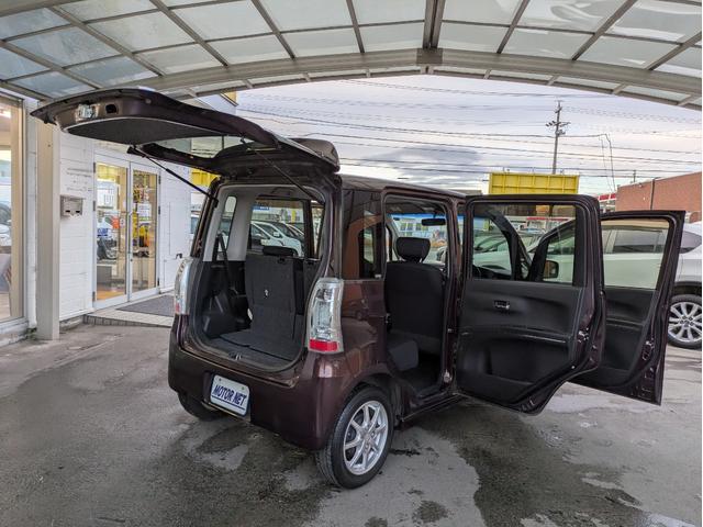 タントエグゼ カスタムG 社外SDナビ フルセグTV CD/DVD再生 スマートキー アイドリングストップ 純正14インチAW HIDヘッドライト フロントフォグランプ フルフラットシート ウィンカーミラー(50枚目)