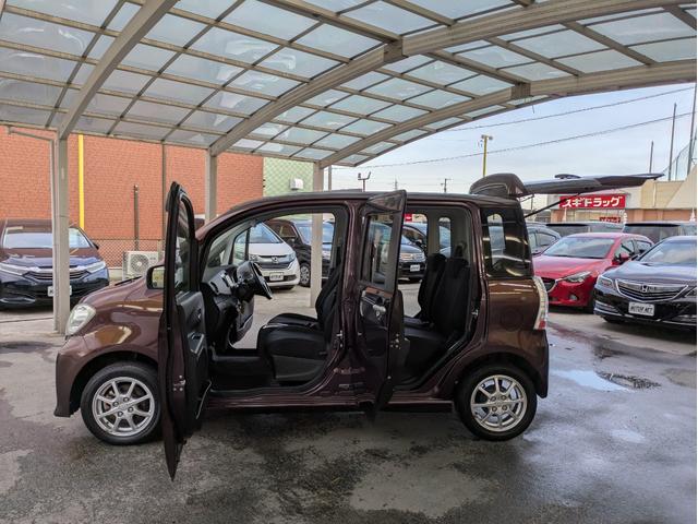 タントエグゼ カスタムG 社外SDナビ フルセグTV CD/DVD再生 スマートキー アイドリングストップ 純正14インチAW HIDヘッドライト フロントフォグランプ フルフラットシート ウィンカーミラー(53枚目)