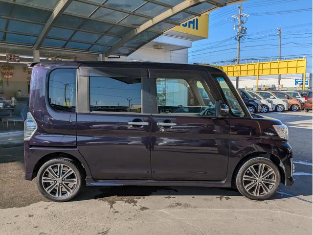 タント カスタムRS トップエディションSA 純正SDナビ BTオーディオ ETC バックカメラ フルセグTV 両側電動スライドドア 衝突軽減ブレーキ オートライト LEDヘッドライト フォグランプ ステアリングリモコン 純正15インチAW(34枚目)