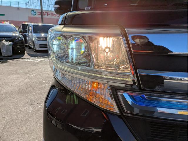 タント カスタムRS トップエディションSA 純正SDナビ BTオーディオ ETC バックカメラ フルセグTV 両側電動スライドドア 衝突軽減ブレーキ オートライト LEDヘッドライト フォグランプ ステアリングリモコン 純正15インチAW(40枚目)