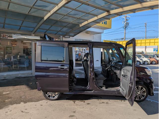 タント カスタムRS トップエディションSA 純正SDナビ BTオーディオ ETC バックカメラ フルセグTV 両側電動スライドドア 衝突軽減ブレーキ オートライト LEDヘッドライト フォグランプ ステアリングリモコン 純正15インチAW(53枚目)