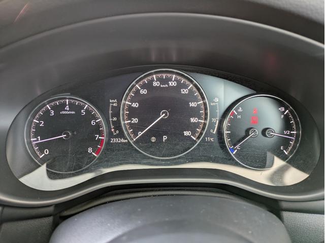 MAZDA3ファストバック 15Sツーリング 純正SDナビ BTオーディオ 全周囲・バックカメラ USB入力端子 障害物センサー 追従クルコン 衝突軽減ブレーキ 車線逸脱警報 オートライト LEDヘッドライト プッシュスタート 純正18インチAW(18枚目)