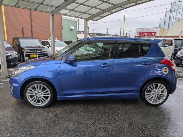 スイフトスポーツ ベースグレード　純正ナビ　ＢＴオーディオ　フルセグＴＶ　ＥＴＣ　オートライト　ＨＩＤヘッドライト　フロントフォグランプ　純正１７インチＡＷ　クルーズコントロール　プッシュスタート　スマートキー　ウィンカーミラー（37枚目）