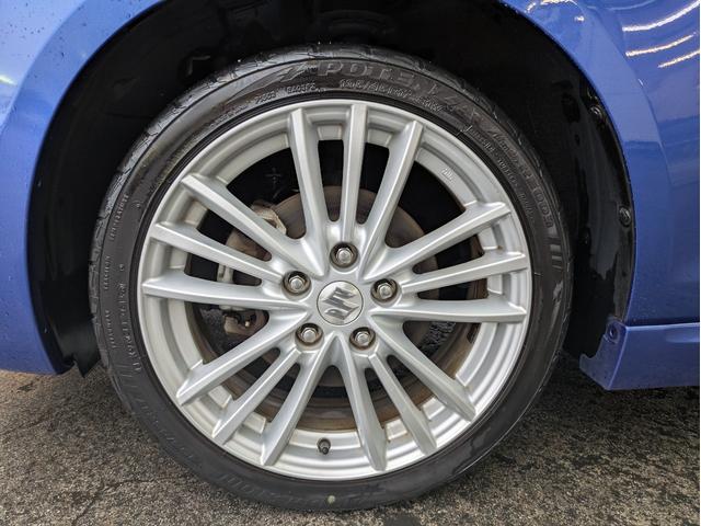 スイフトスポーツ ベースグレード　純正ナビ　ＢＴオーディオ　フルセグＴＶ　ＥＴＣ　オートライト　ＨＩＤヘッドライト　フロントフォグランプ　純正１７インチＡＷ　クルーズコントロール　プッシュスタート　スマートキー　ウィンカーミラー（45枚目）