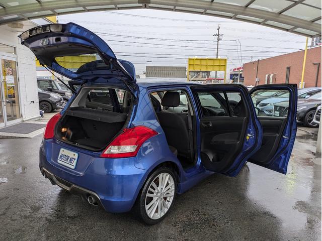 スイフトスポーツ ベースグレード　純正ナビ　ＢＴオーディオ　フルセグＴＶ　ＥＴＣ　オートライト　ＨＩＤヘッドライト　フロントフォグランプ　純正１７インチＡＷ　クルーズコントロール　プッシュスタート　スマートキー　ウィンカーミラー（53枚目）