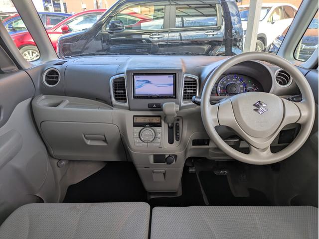 スペーシア Ｘ　社外メモリーナビ　ＢＴオーディオ　ＵＳＢ入力端子　ワンセグＴＶ　両側スライド片側電動　ＣＤ／ＤＶＤ再生　プッシュスタート　スマートキー　アイドリングストップ　ベンチシート　フルフラットシート（7枚目）