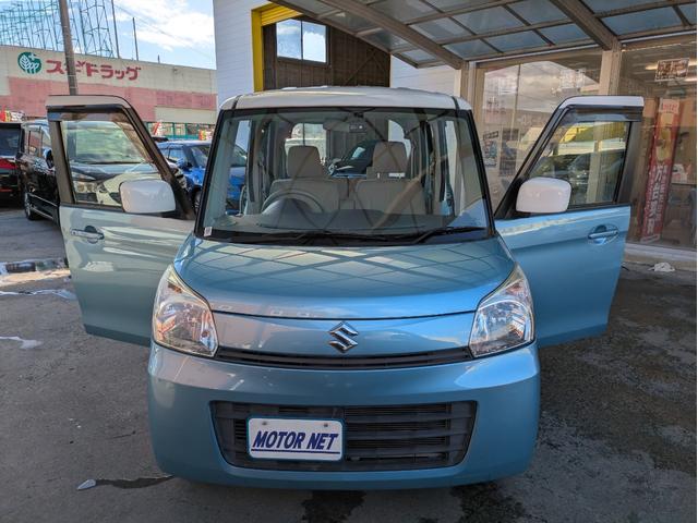 スペーシア Ｘ　社外メモリーナビ　ＢＴオーディオ　ＵＳＢ入力端子　ワンセグＴＶ　両側スライド片側電動　ＣＤ／ＤＶＤ再生　プッシュスタート　スマートキー　アイドリングストップ　ベンチシート　フルフラットシート（47枚目）