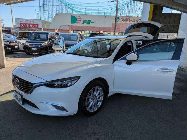 アテンザワゴン ２０Ｓ　純正ＳＤナビ　ＢＴオーディオ　ＥＴＣ　バックカメラ　ＵＳＢ入力端子　ＡＵＸ接続　オートライト　ＬＥＤヘッドライト　衝突軽減ブレーキ　クルコン　パドルシフト　純正１７インチＡＷ　ＣＤ／ＤＶＤ再生（56枚目）