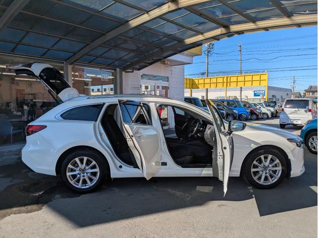 アテンザワゴン ２０Ｓ　純正ＳＤナビ　ＢＴオーディオ　ＥＴＣ　バックカメラ　ＵＳＢ入力端子　ＡＵＸ接続　オートライト　ＬＥＤヘッドライト　衝突軽減ブレーキ　クルコン　パドルシフト　純正１７インチＡＷ　ＣＤ／ＤＶＤ再生（59枚目）