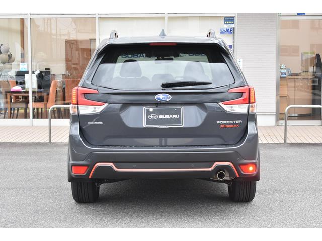 フォレスター X-BREAK EyeSight搭載車 ドライブレコーダー付 SDナビ・フルセグ・CD/DVD再生・Bluetoothオーディオ・AppleCarPlay/AndroidAuto対応・サイド/バックカメラ・ETC2.0・歩行者保護エアバック(5枚目)
