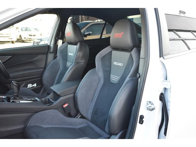 ＷＲＸ Ｓ４ ＳＴＩ　Ｓｐｏｒｔ＃　５００台限定特別仕様車　ＲＥＣＡＲＯ社製フロントシート・ＳＴＩ×ＢＢＳ社製フレキシブルパフォーマンスホイール・ＳＴＩ製フレキシブルドロータワーバーフロント・フレキシブルドロースティフナーフロント＆リヤ・小型トランクスポイラー（6枚目）