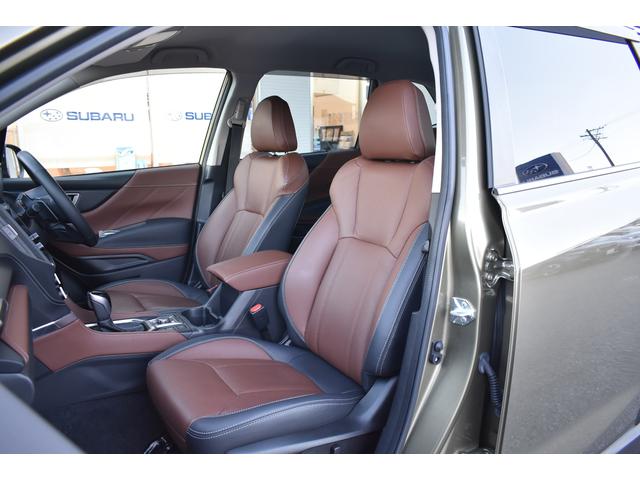 フォレスター Ａｄｖａｎｃｅ　新品タイヤ交換済み車　新世代アイサイト搭載車　ブラウンレザーシート、パナソニック製８インチナビ、リヤカメラ、ＥＴＣ２．０、ドライブレコーダー、ルーフレール、ＬＥＤヘッドライト（8枚目）