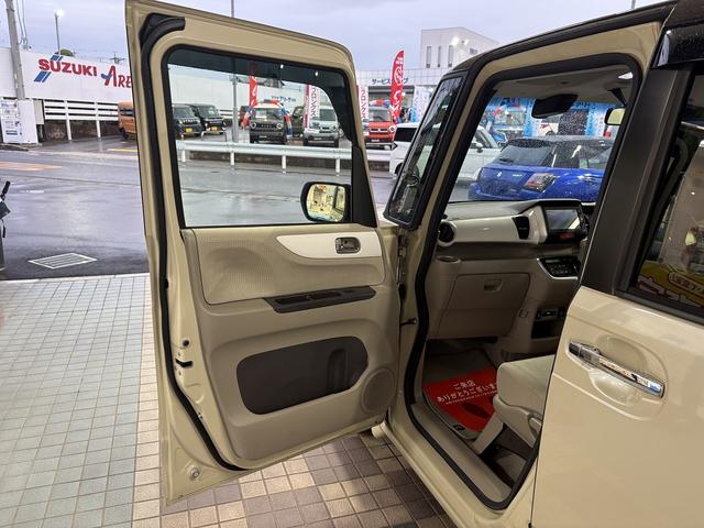 Ｎ－ＢＯＸ Ｇ　ＳＳパッケージ　ワンオーナー車　２トーンルーフ　純正７インチ　ワンセグテレビ　バックカメラ　ビルトインＥＴＣ車載器　両側電動パワースライド　ＨＩＤヘッドライト　電動格納ドアミラー　　スマートキー×２（22枚目）